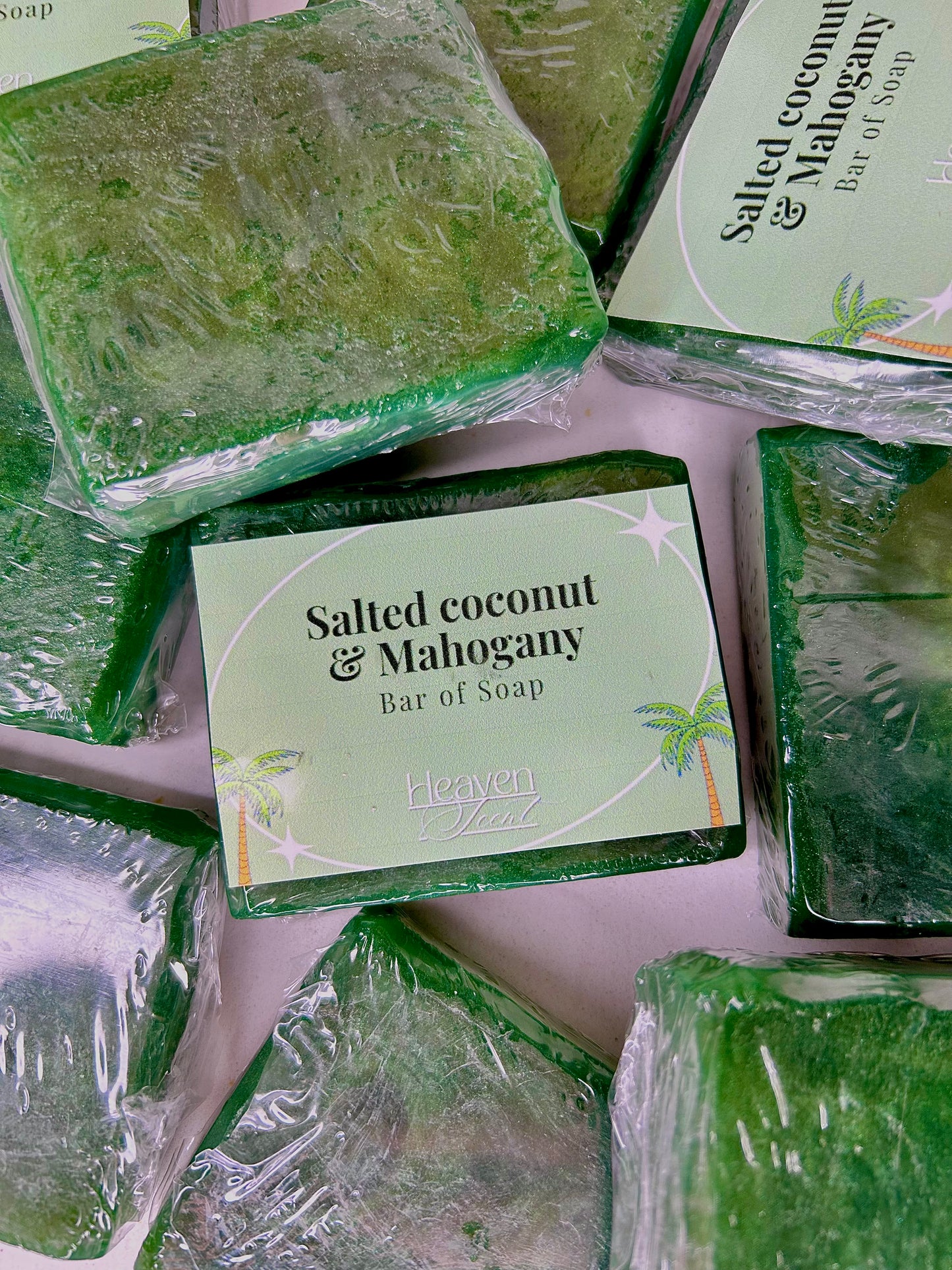 Salted Coconut & Mohogany - Bar of Soap