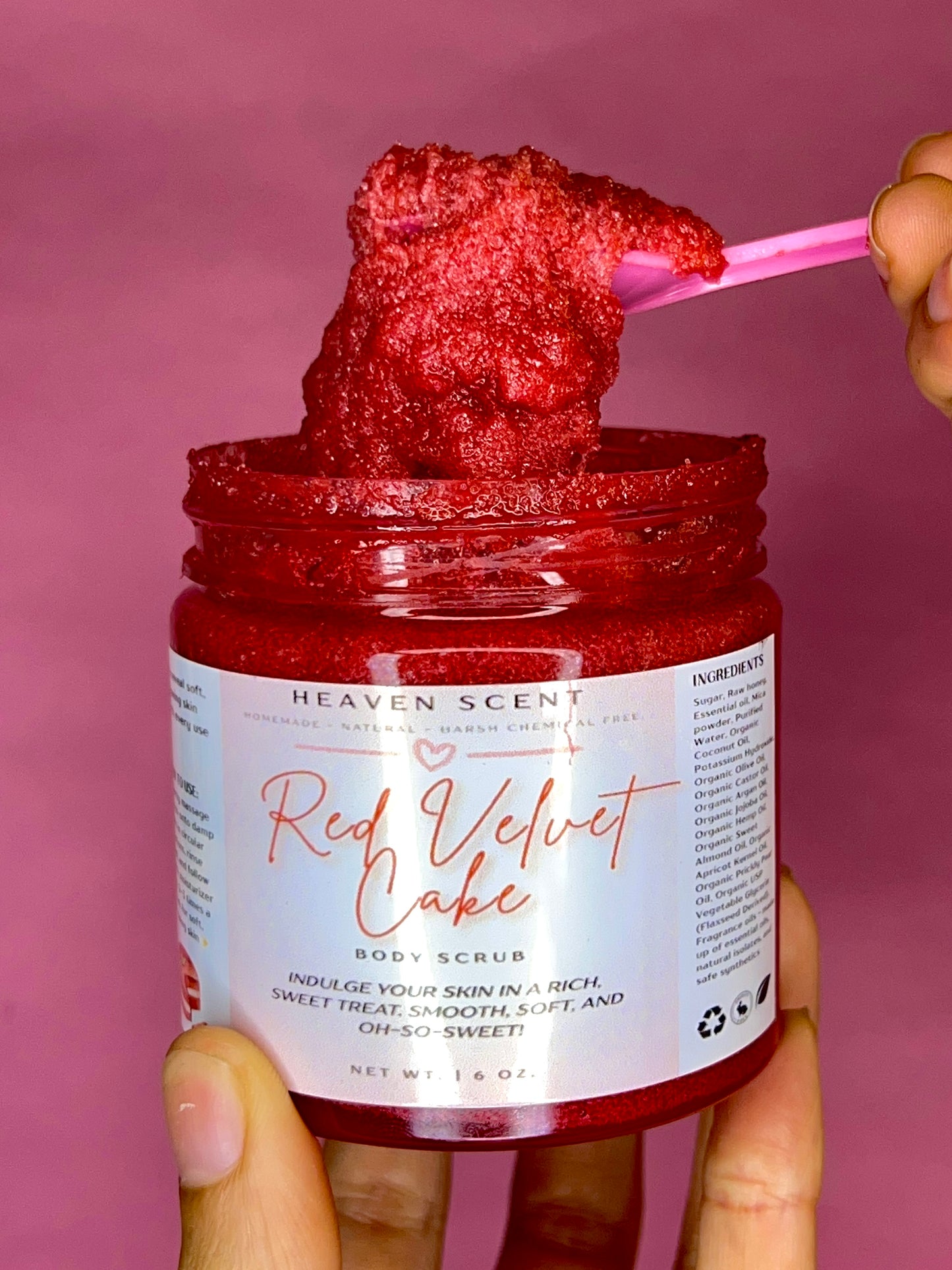 Red Velvet Cake🍰Scrub