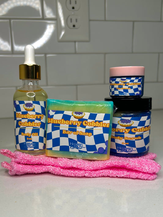 Blueberry Cobbler🫐🍨